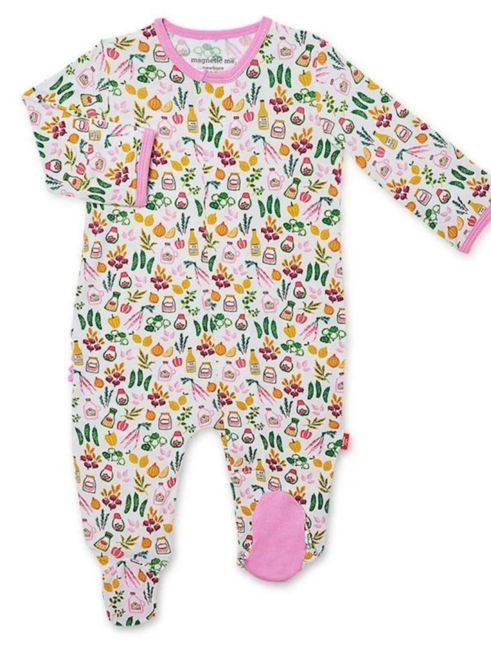 EUC Magnetic Me Pickle my Fancy 6-9 Month Garden Print Modal